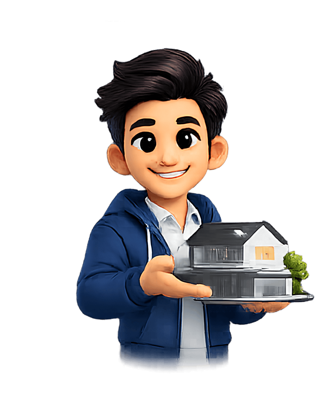 PropertiTrack — maskot agen properti